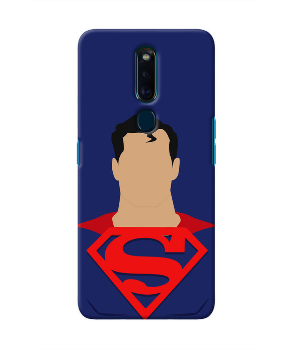 Superman Cape Oppo F11 Pro Real 4D Back Cover