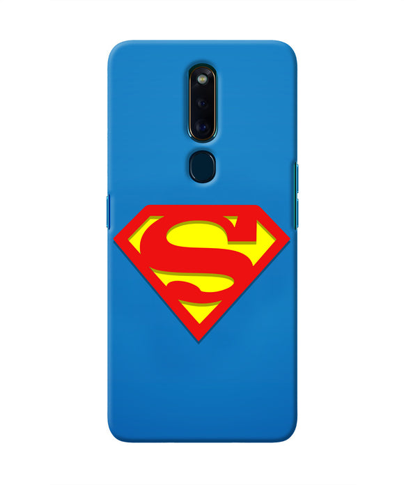 Superman Blue Oppo F11 Pro Real 4D Back Cover