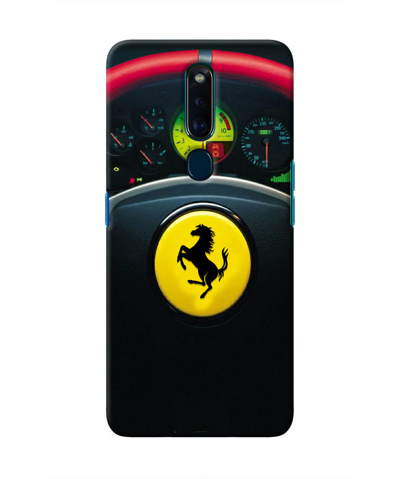 Ferrari Steeriing Wheel Oppo F11 Pro Real 4D Back Cover