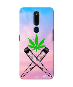 Weed Dreamy Oppo F11 Pro Real 4D Back Cover