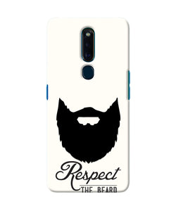 Respect the Beard Oppo F11 Pro Real 4D Back Cover