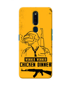 PUBG Chicken Dinner Oppo F11 Pro Real 4D Back Cover