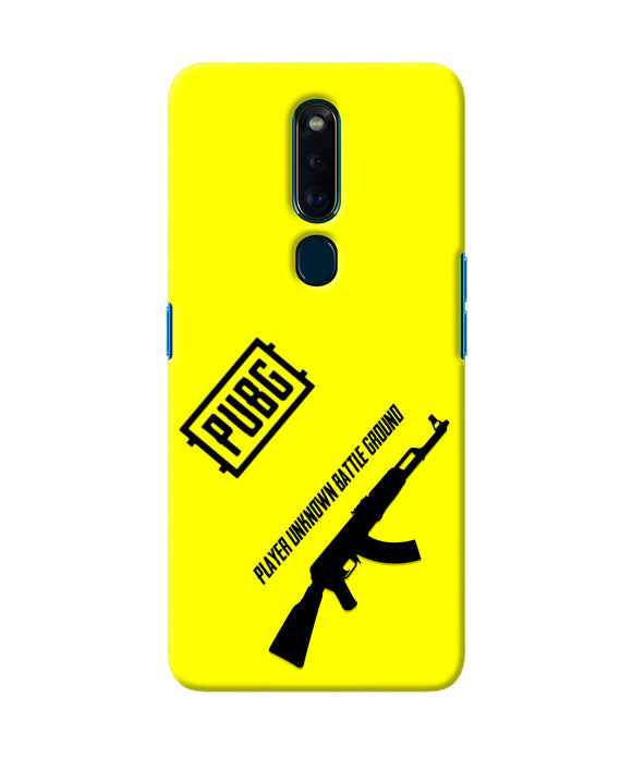 PUBG AKM Gun Oppo F11 Pro Real 4D Back Cover