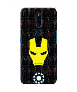 Iron Man Suit Oppo F11 Pro Real 4D Back Cover