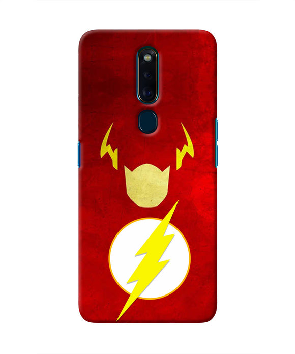 Flash Character Oppo F11 Pro Real 4D Back Cover