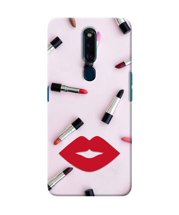 Lips Lipstick Shades Oppo F11 Pro Real 4D Back Cover