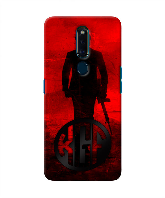 Rocky Bhai K G F Chapter 2 Logo Oppo F11 Pro Real 4D Back Cover