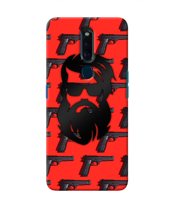Rocky Bhai Beard Look Oppo F11 Pro Real 4D Back Cover