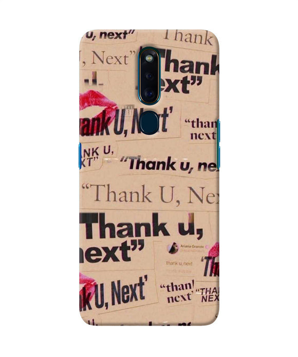 Thank You Next Oppo F11 Pro Back Cover