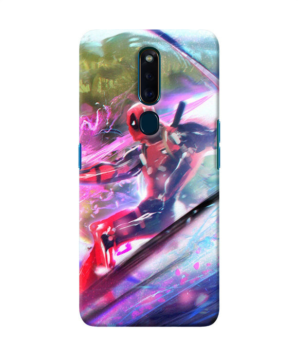 Deadpool Super Hero Oppo F11 Pro Back Cover