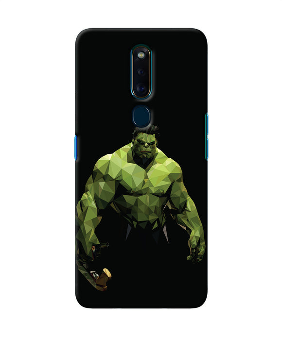 Abstract Hulk Buster Oppo F11 Pro Back Cover