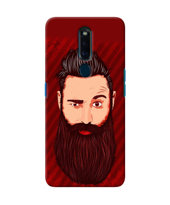 Beardo Character Oppo F11 Pro Back Cover