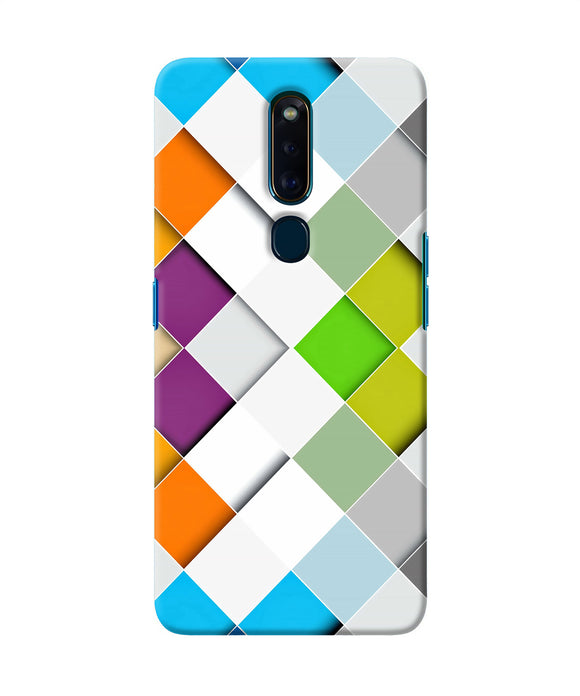 Abstract Color Box Oppo F11 Pro Back Cover