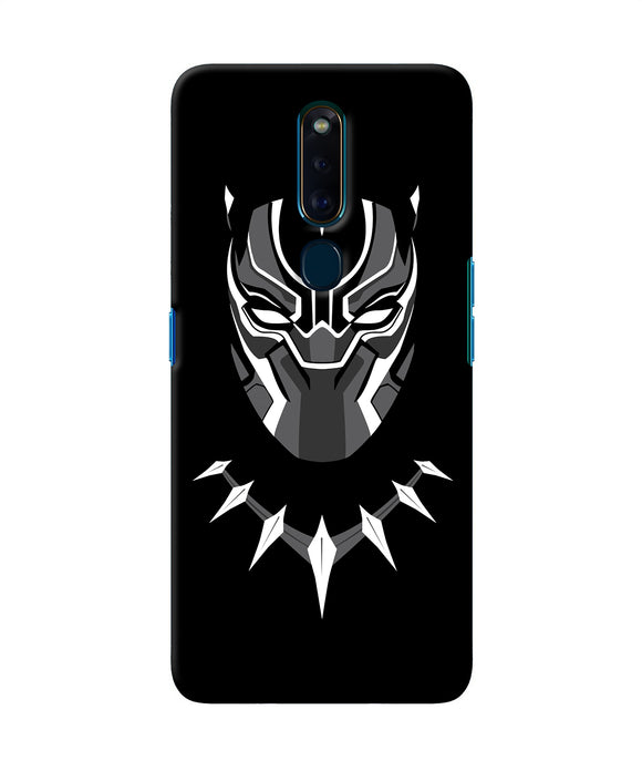 Black Penthon Cartoon Oppo F11 Pro Back Cover