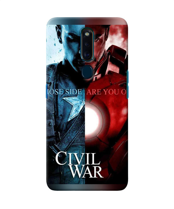 Civil War Oppo F11 Pro Back Cover