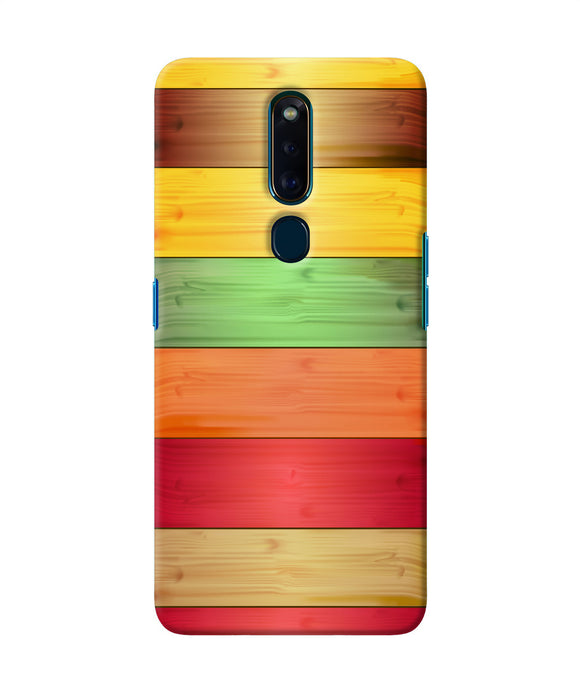Wooden Colors Oppo F11 Pro Back Cover