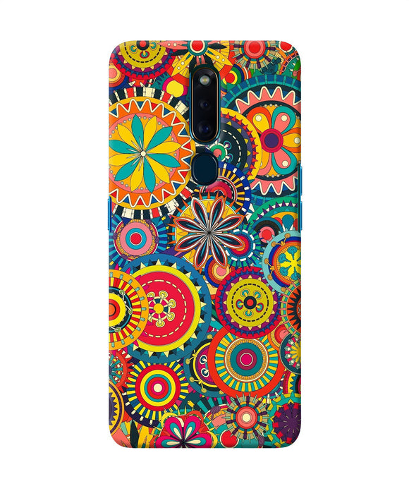 Colorful Circle Pattern Oppo F11 Pro Back Cover