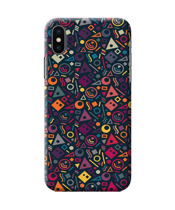 Geometric Abstract Iphone Xs Back Cover