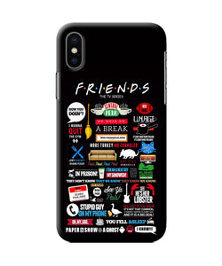 Friends Iphone Xs Back Cover