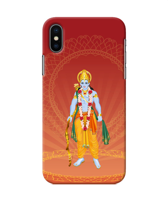 Lord Ram Iphone Xs Back Cover