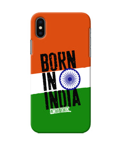 Born in India iPhone XS Back Cover