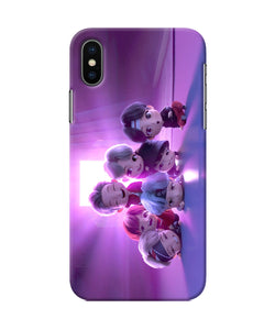 BTS Chibi iPhone XS Back Cover