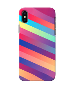 Stripes color iPhone XS Back Cover