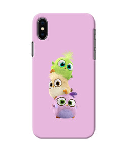 Cute Little Birds iPhone XS Back Cover