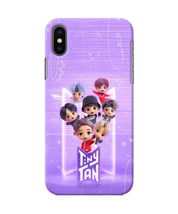 BTS Tiny Tan iPhone XS Back Cover