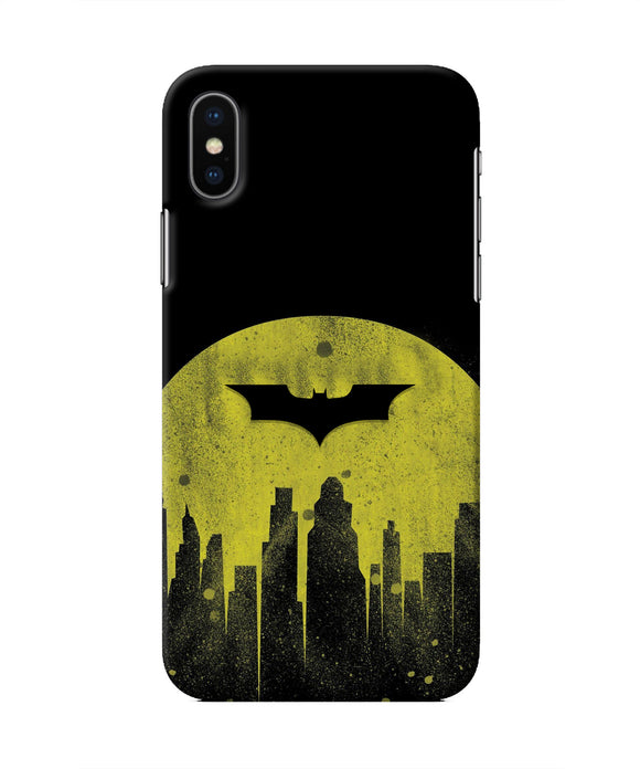 Batman Sunset Iphone XS Real 4D Back Cover