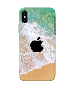 Apple Ocean Iphone XS Real 4D Back Cover