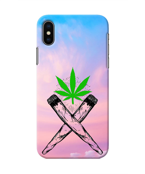 Weed Dreamy Iphone XS Real 4D Back Cover