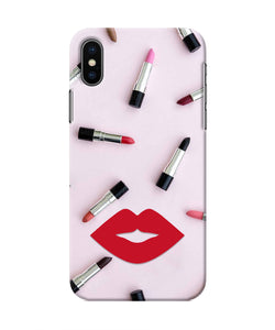 Lips Lipstick Shades Iphone XS Real 4D Back Cover