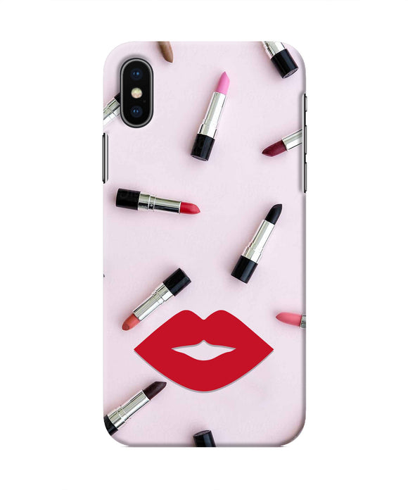 Lips Lipstick Shades Iphone XS Real 4D Back Cover