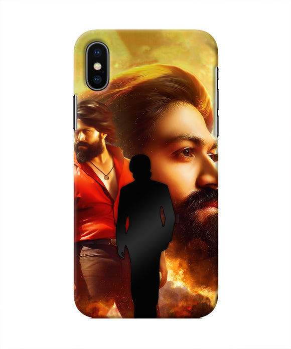 Rocky Bhai Walk iPhone XS Real 4D Back Cover
