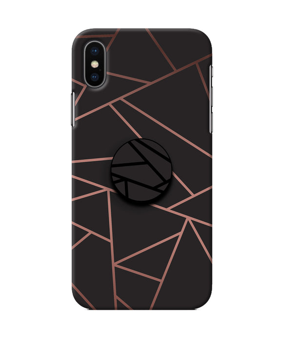 Geometric Pattern Iphone XS Pop Case