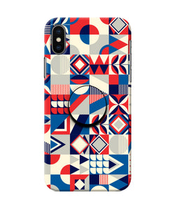 Colorful Pattern Iphone XS Pop Case