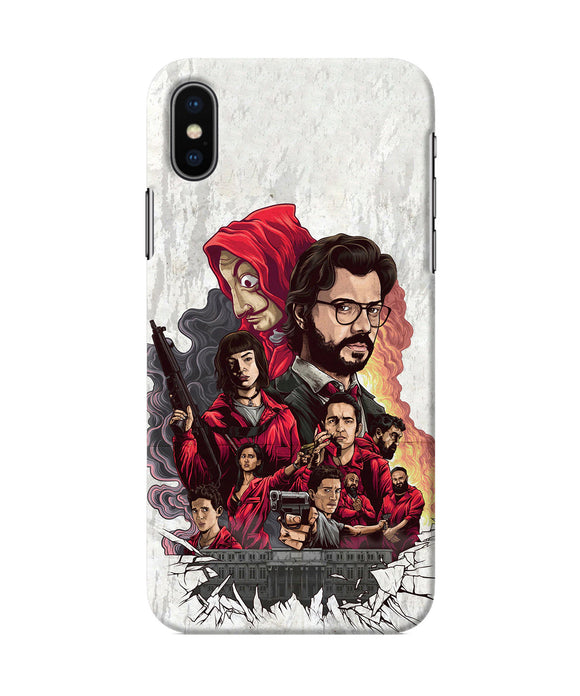 Money Heist Poster iPhone XS Back Cover