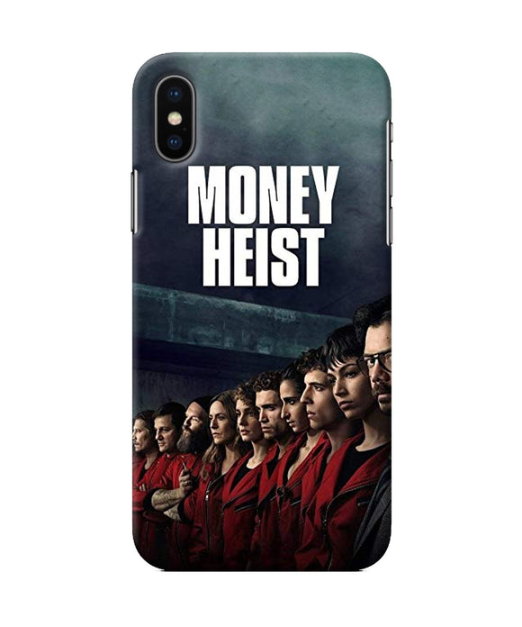 Money Heist Team Money Heist iPhone XS Back Cover