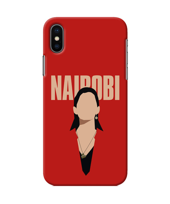 Nairobi Paint Money Heist iPhone XS Back Cover