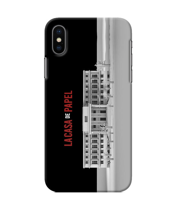 Money Heist Bank Of Spain iPhone XS Back Cover