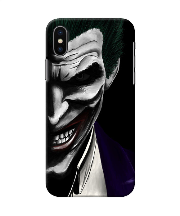 The Joker Black Iphone Xs Back Cover