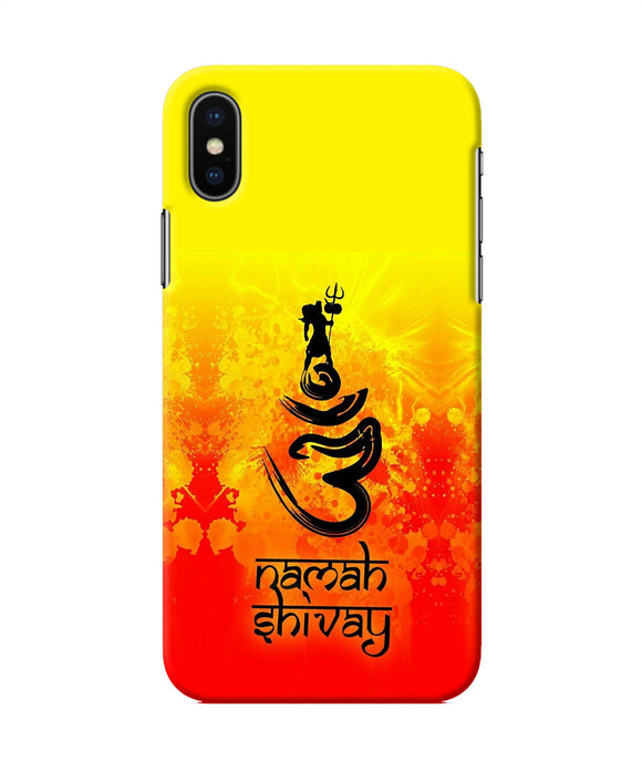 Om Namah Shivay Iphone Xs Back Cover