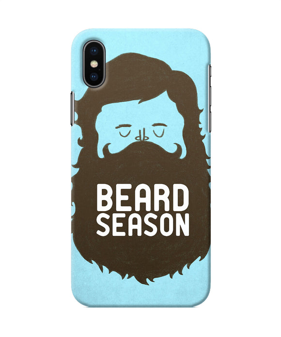 Beard Season Iphone Xs Back Cover