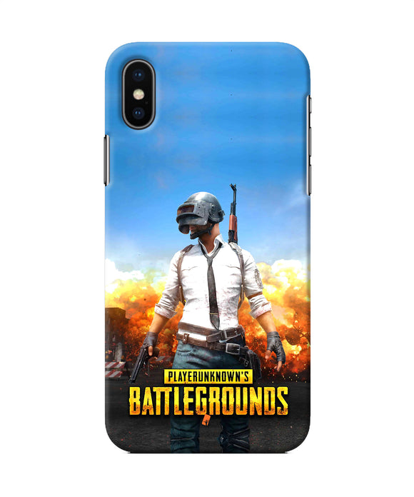 Pubg Poster Iphone Xs Back Cover