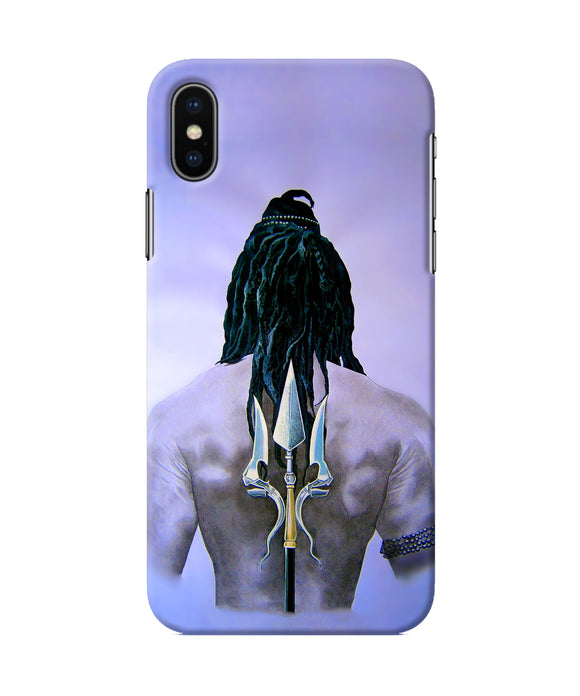 Lord Shiva Back Iphone Xs Back Cover