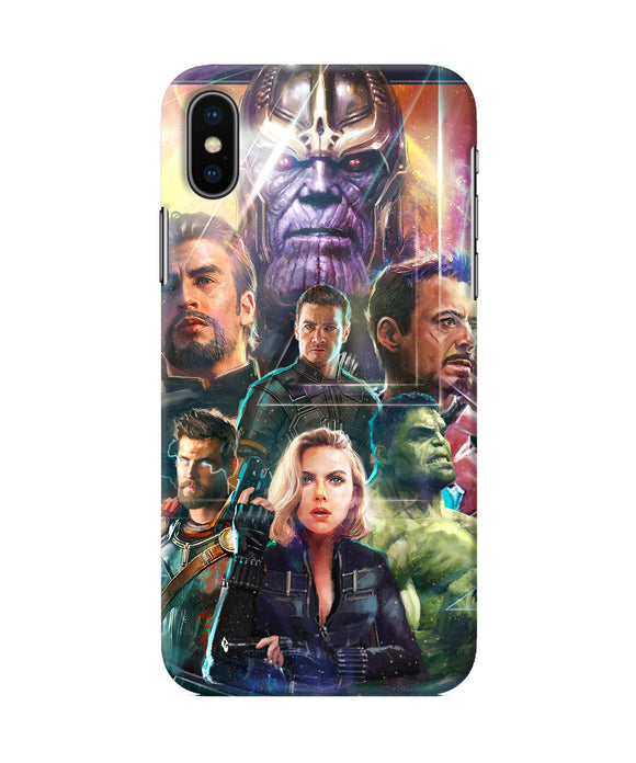 Avengers Poster Iphone Xs Back Cover