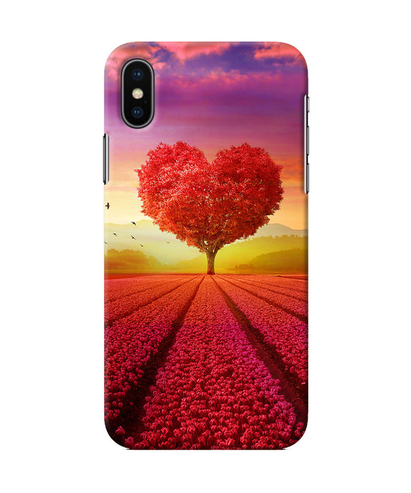 Natural Heart Tree Iphone Xs Back Cover
