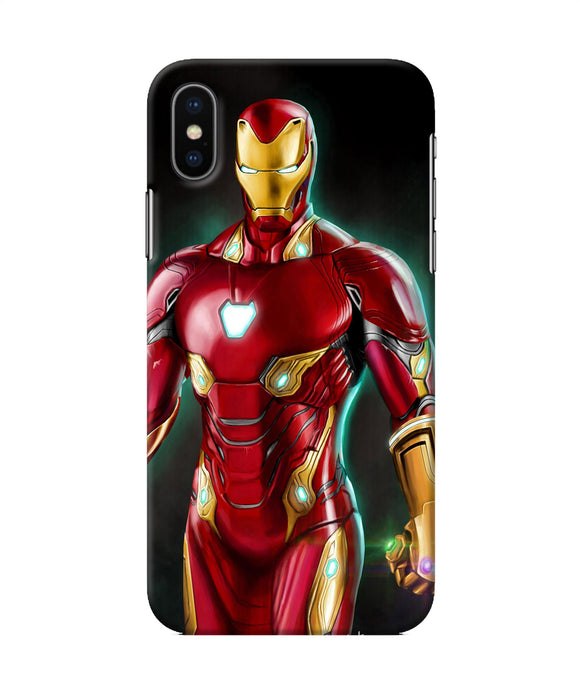 Ironman Suit Iphone Xs Back Cover