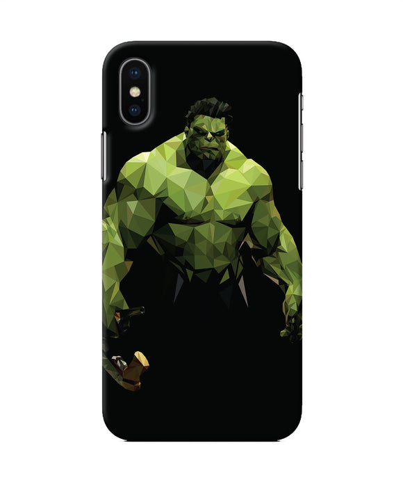 Abstract Hulk Buster Iphone Xs Back Cover